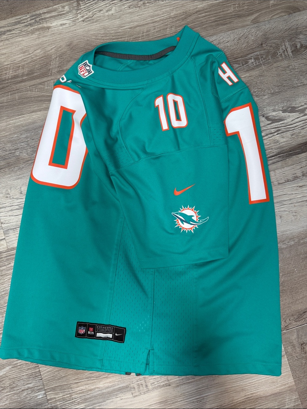 Boys Nike Tyreek Hill Dolphins #10 NFL Football Jersey - Picture 6 of 10